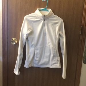 North Face fleece quarter zip